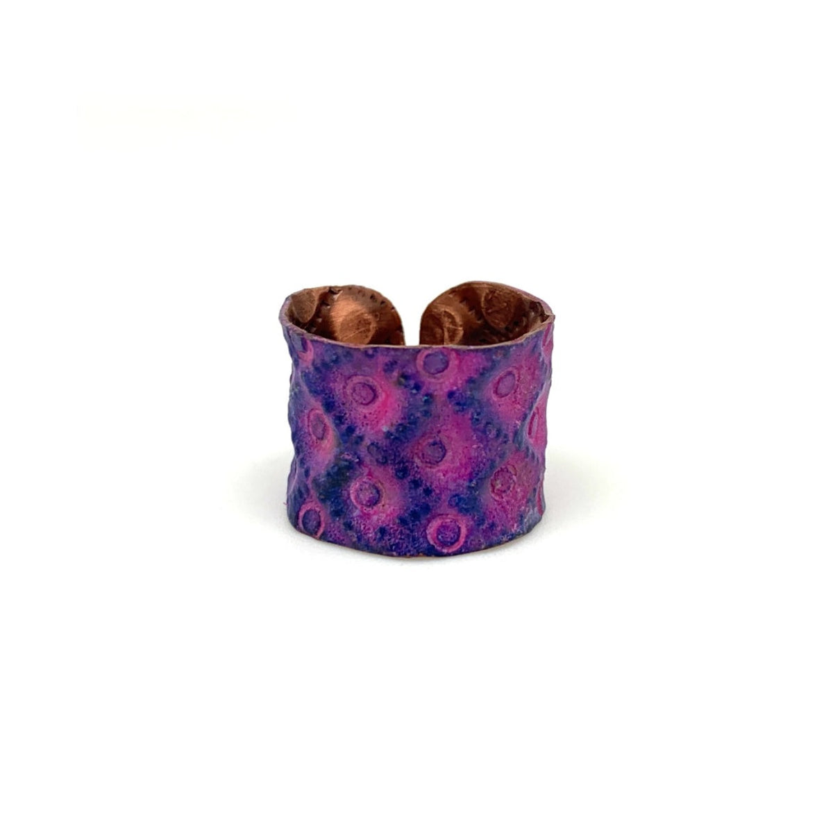 Purple Geo Copper Ring – Lydia's Beryl